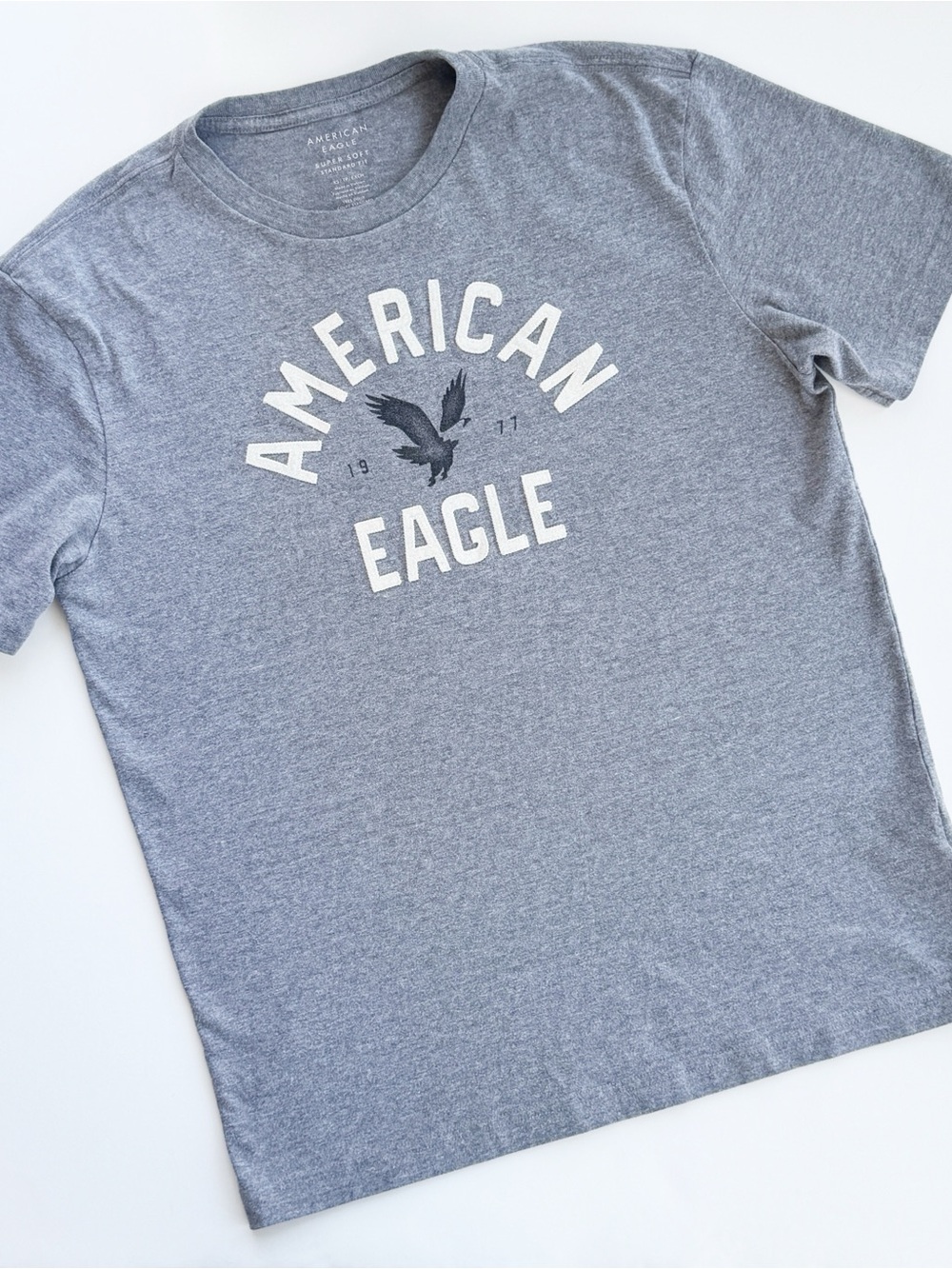 Lot of 3 American Eagle 'Super Soft' Mens Logo Tees